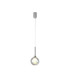 Baldwin 14cm Single Pendant 2m 1 x G9 Polished Chrome/Iridescent/Frosted Type G Shade-4