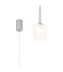 Baldwin 14cm Single Pendant 2m 1 x G9 Polished Chrome/Frosted/Clear Type H Shade-1