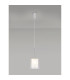 Baldwin 14cm Single Pendant 2m 1 x G9 Polished Chrome/Frosted/Clear Type H Shade-3
