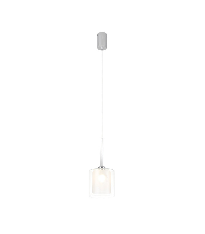 Baldwin 14cm Single Pendant 2m 1 x G9 Polished Chrome/Frosted/Clear Type H Shade-5
