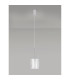 Baldwin 14cm Single Pendant 2m 1 x G9 Polished Chrome/Frosted/Clear Type H Shade-12