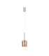Baldwin 14cm Single Pendant 2m 1 x G9 Polished Chrome/Copper/Clear Type H Shade-5