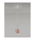 Baldwin 14cm Single Pendant 2m 1 x G9 Polished Chrome/Copper/Clear Type H Shade-12