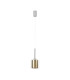 Baldwin 14cm Single Pendant 2m 1 x G9 Polished Chrome/Gold/Clear Type H Shade-4
