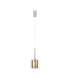 Baldwin 14cm Single Pendant 2m 1 x G9 Polished Chrome/Gold/Clear Type H Shade-5