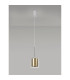 Baldwin 14cm Single Pendant 2m 1 x G9 Polished Chrome/Gold/Clear Type H Shade-12