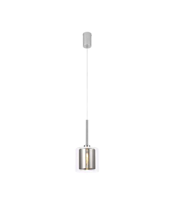 Baldwin 14cm Single Pendant 2m 1 x G9 Polished Chrome/Chrome/Clear Type H Shade-5