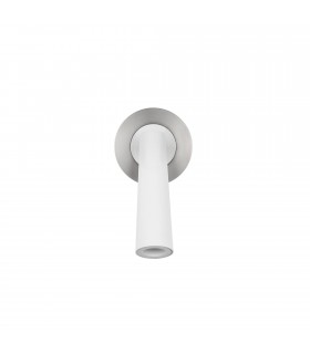 LED Wall Reading Light Matt White Grey 175lm 2700K - 1