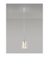 Baldwin 14cm Single Pendant 2m 1 x G9 Polished Chrome/Cognac/Clear Type H Shade-12