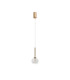 Baldwin 12cm Single Pendant 2m 1 x G9 French Gold/Frosted/Clear Type M Shade-5