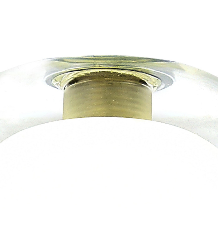 Baldwin 12cm Single Pendant 2m 1 x G9 Polished Chrome/Frosted/Clear Type M Shade-11