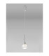 Baldwin 12cm Single Pendant 2m 1 x G9 Polished Chrome/Frosted/Clear Type M Shade-13