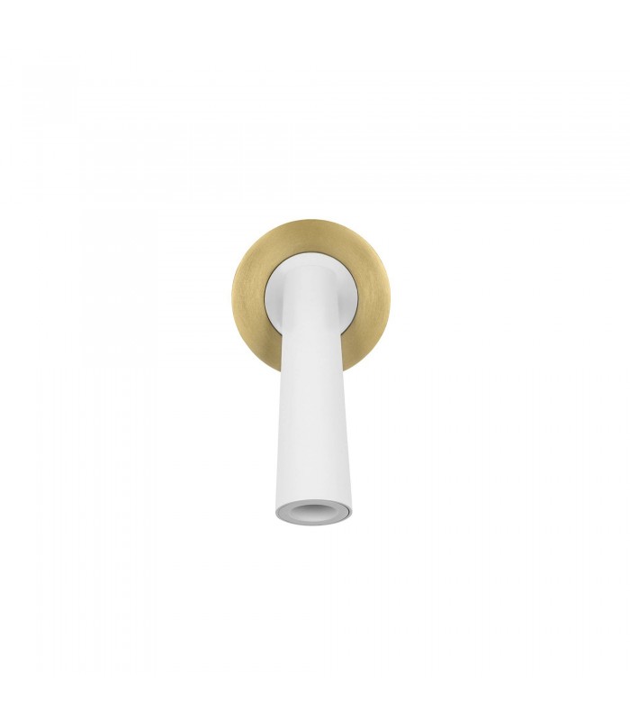 LED Wall Reading Light Golden Matt White 175lm 2700K - 1