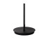 Baldwin Floor Lamp Curved Cone Glass (U) 3 Light G9 Satin Black/Iridescent/Opal-6