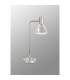 Baldwin Reader Table Lamp Curved Cone Glass (U) 1 Light G9 Polished Chrome/Iridescent/Opal-13