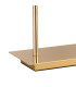 Baldwin Rectangular Table Lamp Touch Switch Curved Cone Glass (U) 3 Light G9 French Gold/Iridescent/Opal-6