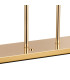 Baldwin Rectangular Table Lamp Touch Switch Curved Cone Glass (U) 5 Light G9 French Gold/Iridescent/Opal-6