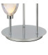 Baldwin Round Table Lamp Touch Switch Curved Cone Glass (U) 3 Light G9 Polished Chrome/Iridescent/Opal-7