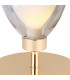 Baldwin Small Table Lamp Touch Switch Curved Cone Glass (U) 1 Light G9 French Gold/Iridescent/Opal-7