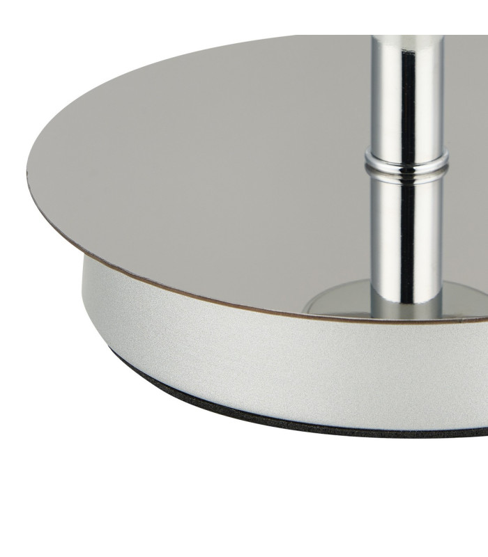 Baldwin Small Table Lamp Touch Switch Curved Cone Glass (U) 1 Light G9 Polished Chrome/Iridescent/Opal-8