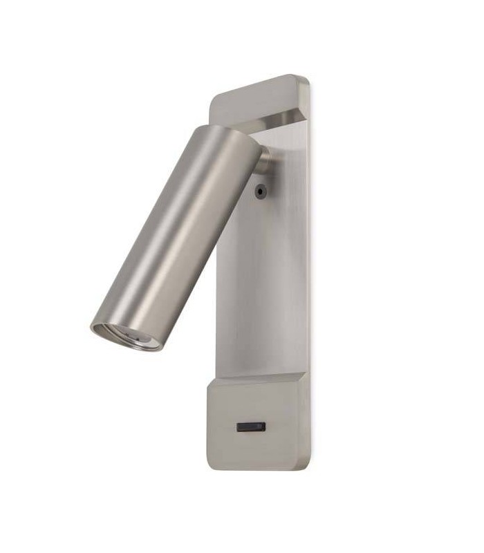 LED Wall Reading Light Satin Nickel 179lm 2700K - 1