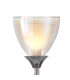 Baldwin Vertical Table Lamp Curved Cone Glass (U) 1 Light G9 Polished Chrome/Iridescent/Opal-5