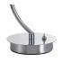 Baldwin Vertical Table Lamp Curved Cone Glass (U) 1 Light G9 Polished Chrome/Iridescent/Opal-7