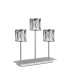 Baldwin 3 Light Rectangular Table Lamp Touch Switch Crystal Shade Polished Chrome/Clear-4