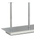 Baldwin 3 Light Rectangular Table Lamp Touch Switch Crystal Shade Polished Chrome/Clear-5