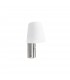 LED Wall Light Satin Nickel with Shade 615lm 3000K - 1