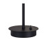 Baldwin Reader Table Lamp Curved Cone Glass (U) 1 Light G9 Satin Black/Iridescent/Opal-7