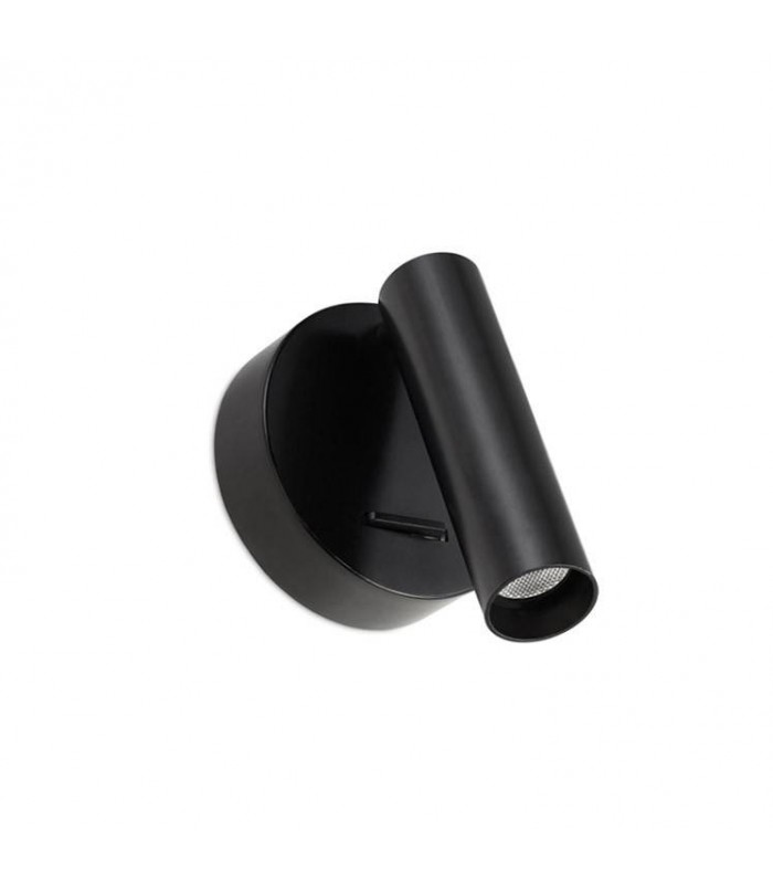 LED Wall Reading Light Black 500lm 3000K - 1