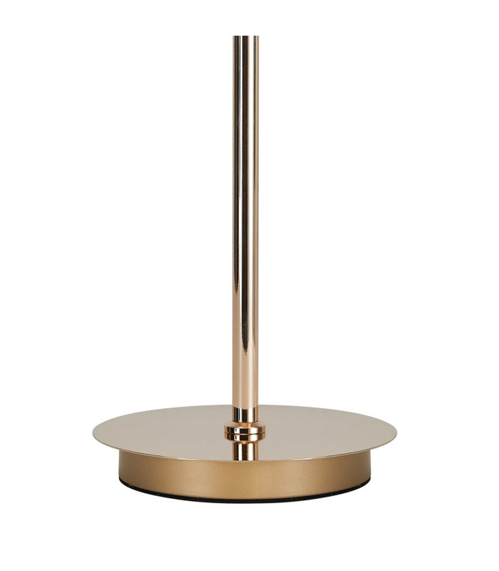 Baldwin Reader Table Lamp Curved Cone Glass (U) 2 Light G9 French Gold/Iridescent/Opal-7