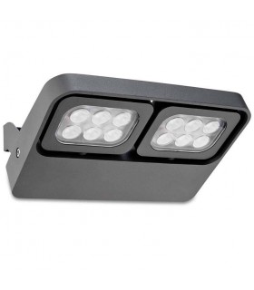Outdoor LED Wall Light April Urban Grey 1135lm 3000K IP54 - 1