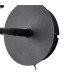 Baldwin Adjustable Switched Wall Lamp Curved Cone Glass (U) 1 Light G9 Satin Black/Iridescent/Opal-7