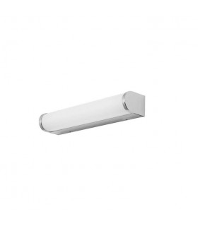 Bathroom LED Flush Wall Light Chrome 910lm 3000K IP44 - 1
