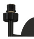 Baldwin Switched Up / Down Wall Lamp Curved Cone Glass (U) 2 Light G9 Satin Black/Iridescent/Opal-10