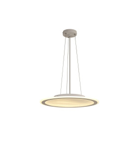 Falls 47cm Pendant/Flush Ceiling 1 x 40W LED Remote Control Tuneable White 3000K-6000K-1