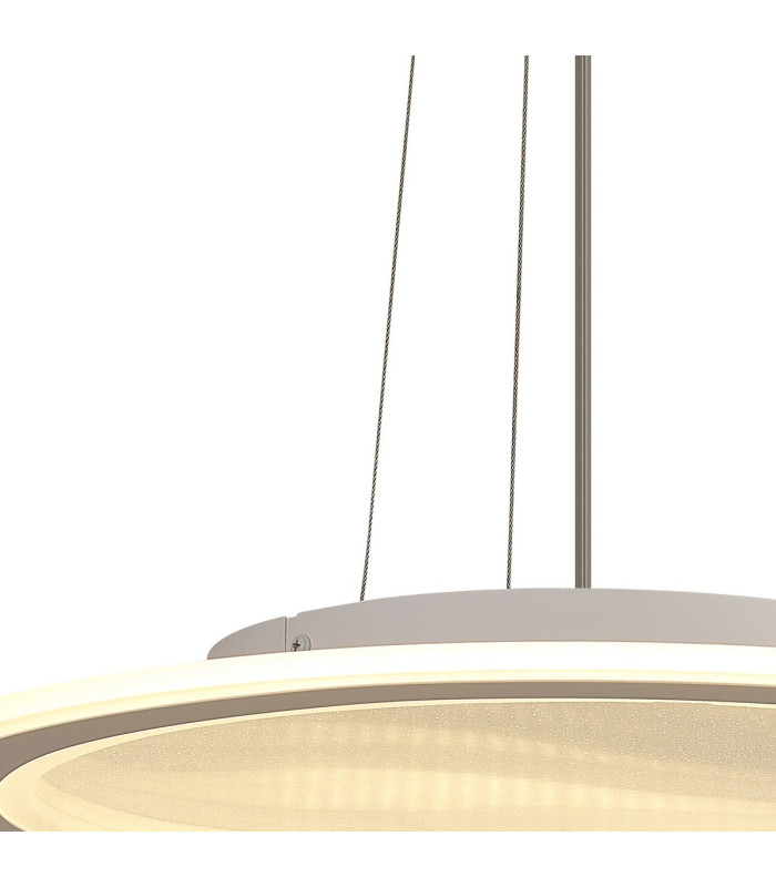 Falls 47cm Pendant/Flush Ceiling 1 x 40W LED Remote Control Tuneable White 3000K-6000K-11