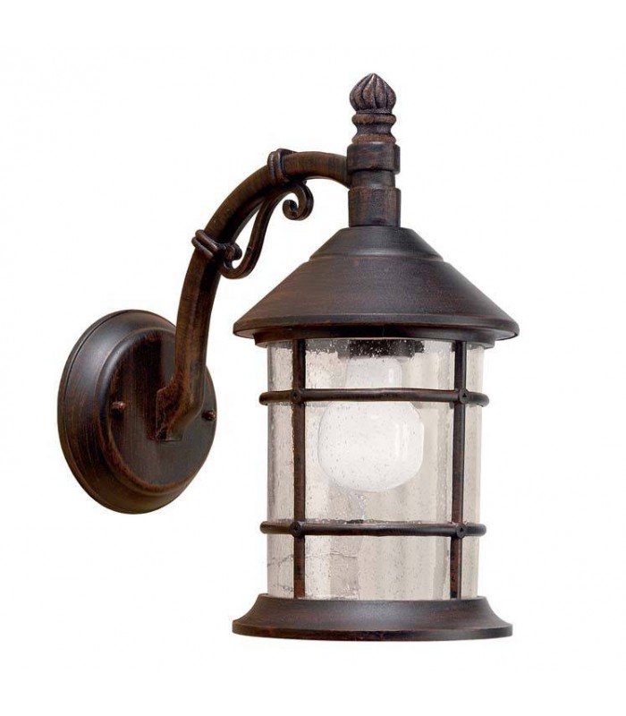 Wall Lantern Oxide Brown 1x E27 - 1