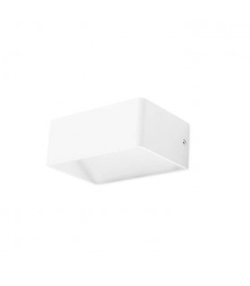 LED Flush Wall Light White 530lm 3000K - 1