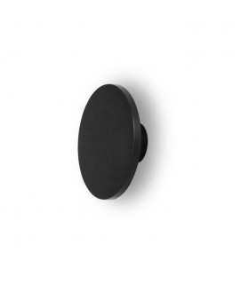 Outdoor LED Flush Wall Light Black 690lm 3000K IP44 - 1