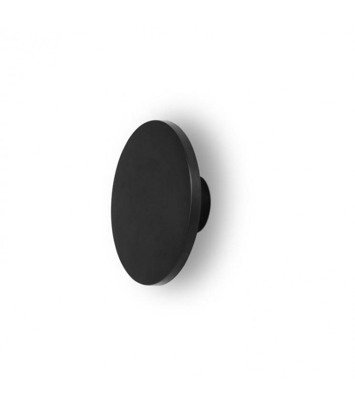 Outdoor LED Flush Wall Light Black 690lm 3000K IP44 - 1