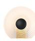 Larchmont Wall Lamp 1 x 7W LED 3000K 426lm Brass/Clear/Satin Black -6