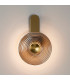 Larchmont Wall Lamp 1 x 7W LED 3000K 426lm Brass/Smoke -3