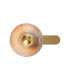 Larchmont Wall Lamp 1 x 7W LED 3000K 426lm Brass/Smoke -5