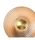 Larchmont Wall Lamp 1 x 7W LED 3000K 426lm Brass/Smoke -7