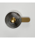 Larchmont Wall Lamp 1 x 7W LED 3000K 426lm Brass/Smoke -11