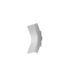 LED Flush Up Down Wall Light Grey 880lm 3000K - 1