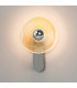 Larchmont Wall Lamp 1 x 7W LED 3000K 426lm Chrome/Amber -3